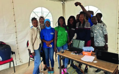 African Science Week: the presence of UVS marked by an exhibition – demo of four students from M.A.I.